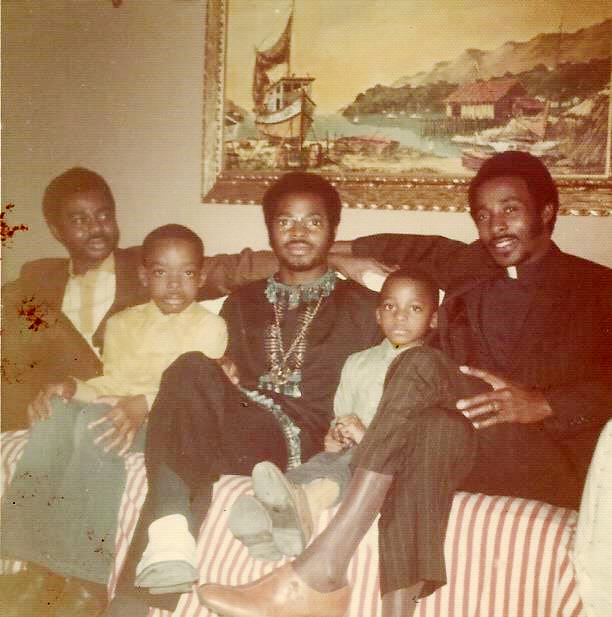 (L-R)sons Shelby (II), Harold, George, Henry Tyrone, John