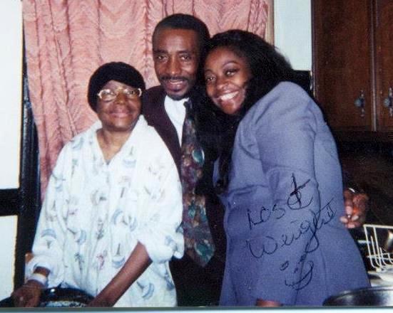 Gennie Mae with son John & daughter Darlene