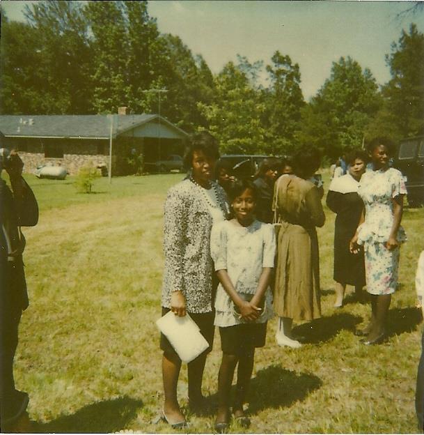 Benita Woodley-Fluker & mom Shirley