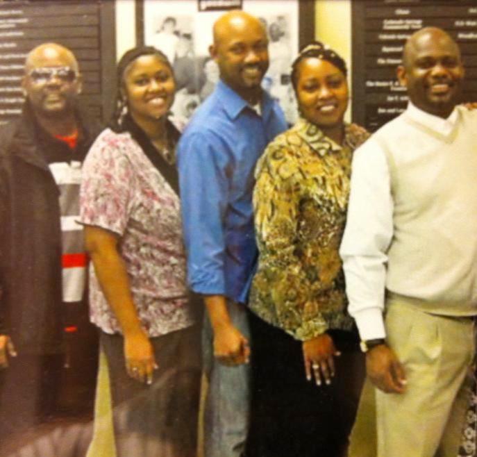 (L-R) David, Theresa Lynn, Otis, Erma Jean, George  